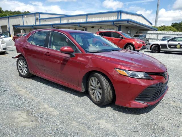 4T1C11AK2LU378880 - 2020 TOYOTA CAMRY LE BURGUNDY photo 4