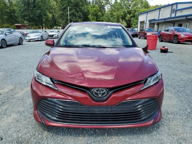 4T1C11AK2LU378880 - 2020 TOYOTA CAMRY LE BURGUNDY photo 5