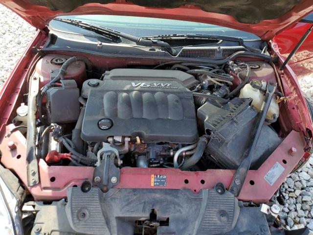 2G1WB5E30C1264017 - 2012 CHEVROLET IMPALA LT BURGUNDY photo 11