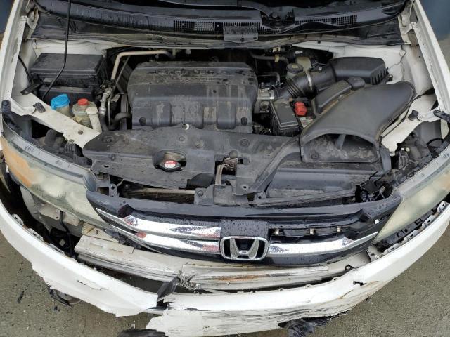 5FNRL5H91GB007551 - 2016 HONDA ODYSSEY TOURING WHITE photo 12