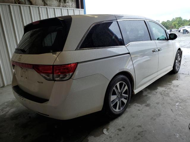 5FNRL5H91GB007551 - 2016 HONDA ODYSSEY TOURING WHITE photo 3