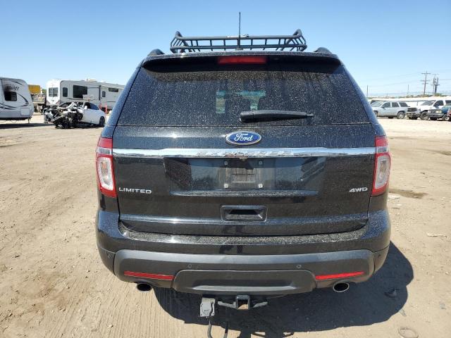 1FM5K8F84FGB81563 - 2015 FORD EXPLORER LIMITED BLACK photo 6