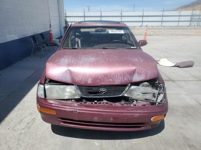 4T1BF12B8TU103798 - 1996 TOYOTA AVALON XL BURGUNDY photo 5