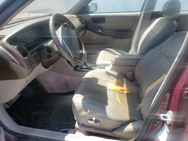 4T1BF12B8TU103798 - 1996 TOYOTA AVALON XL BURGUNDY photo 7