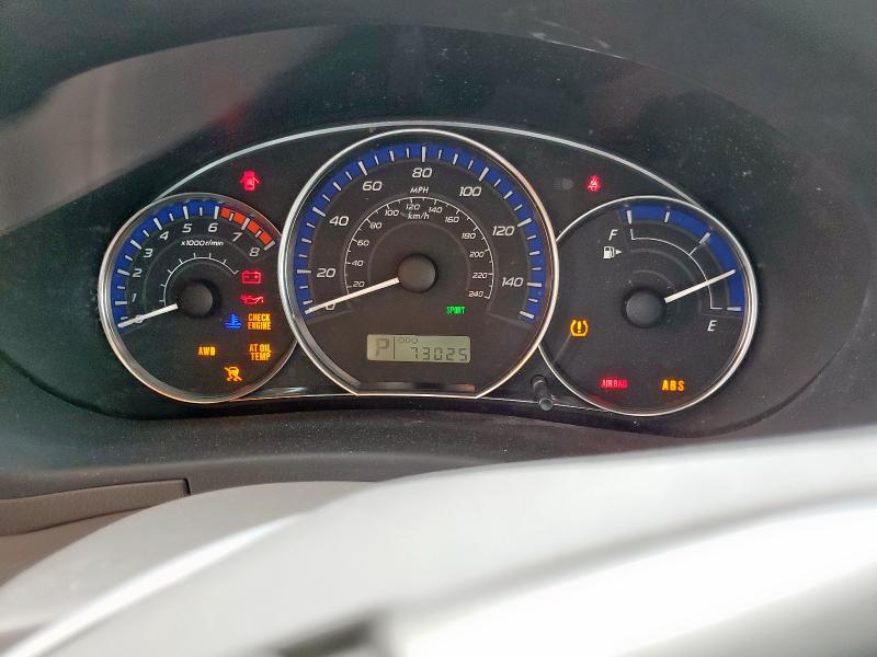 JF2SH6AC8AH745760 - 2010 SUBARU FORESTER 2.5X WHITE photo 9