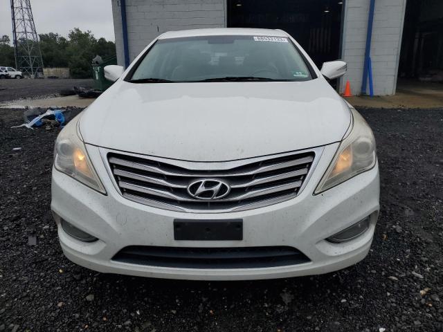 KMHFG4JG3CA136772 - 2012 HYUNDAI AZERA GLS WHITE photo 5