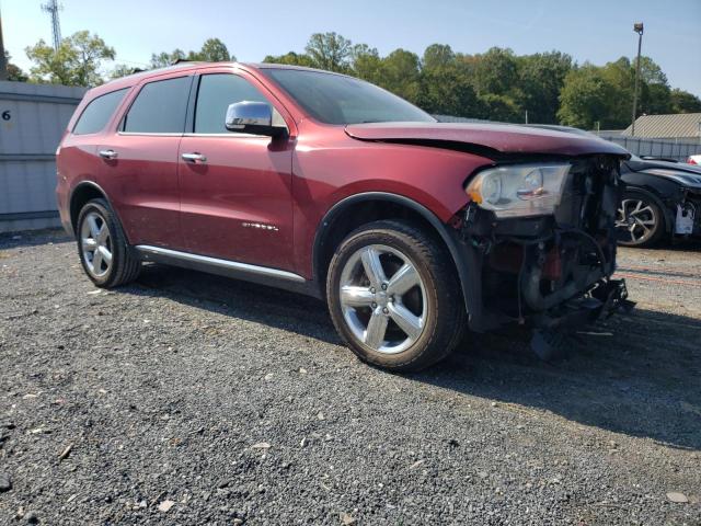 1C4RDJEG6DC651340 - 2013 DODGE DURANGO CITADEL MAROON photo 4