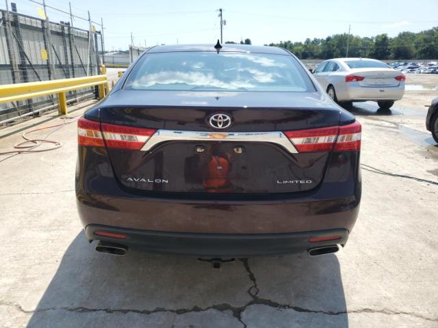 4T1BK1EB2DU064800 - 2013 TOYOTA AVALON BASE BURGUNDY photo 6