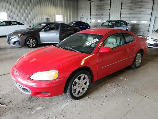 4C3AG52H62E147559 - 2002 CHRYSLER SEBRING LXI RED photo 1