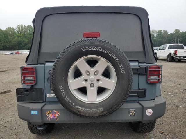 1C4BJWDG7EL319174 - 2014 JEEP WRANGLER U SPORT GRAY photo 6