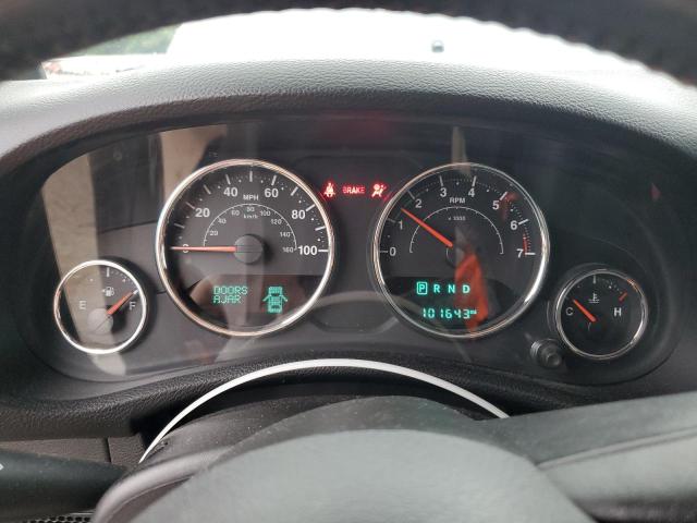 1C4BJWDG7EL319174 - 2014 JEEP WRANGLER U SPORT GRAY photo 9