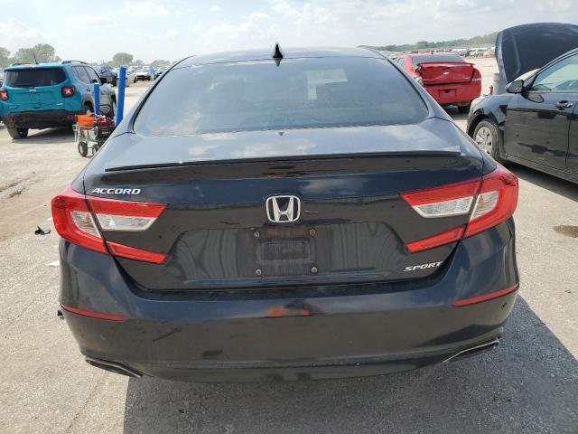 1HGCV1F35JA205025 - 2018 HONDA ACCORD SPORT Սև լուսանկար 6