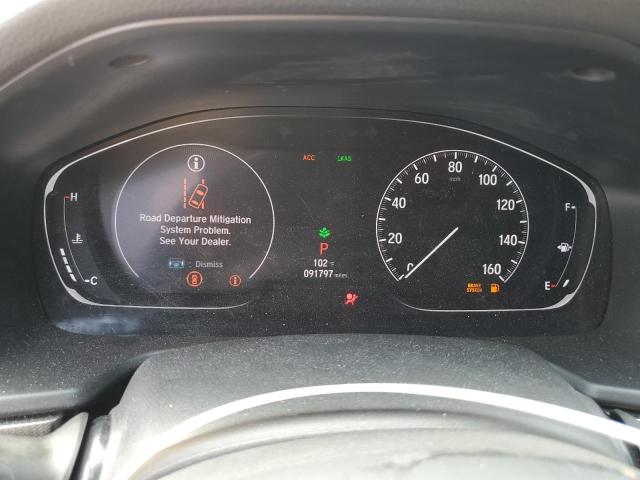 1HGCV1F35JA205025 - 2018 HONDA ACCORD SPORT Սև լուսանկար 9