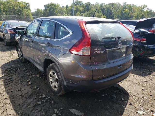 2HKRM4H36CH621817 - 2012 HONDA CR-V LX GRAY photo 2