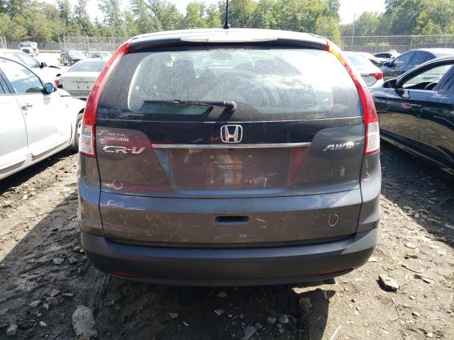 2HKRM4H36CH621817 - 2012 HONDA CR-V LX GRAY photo 6