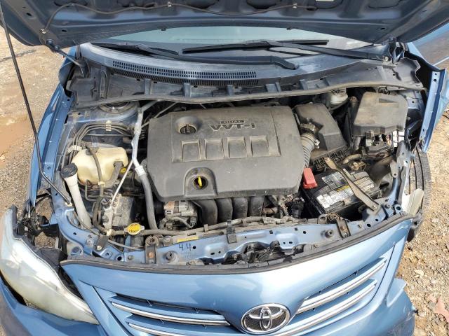 5YFBU4EE6DP113049 - 2013 TOYOTA COROLLA BASE 蓝色 照片 11