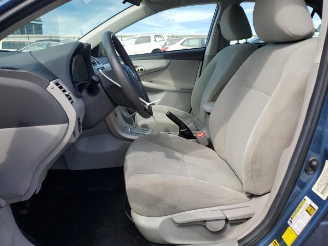 5YFBU4EE6DP113049 - 2013 TOYOTA COROLLA BASE 蓝色 照片 7