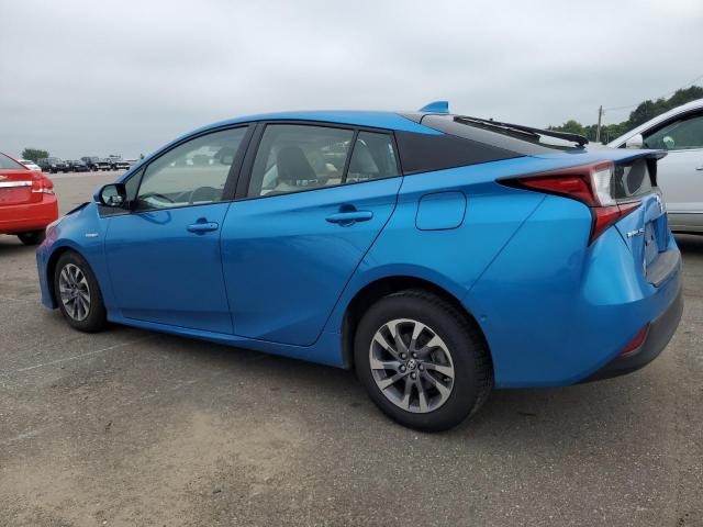 JTDKARFU5K3098772 - 2019 TOYOTA PRIUS BLUE photo 2