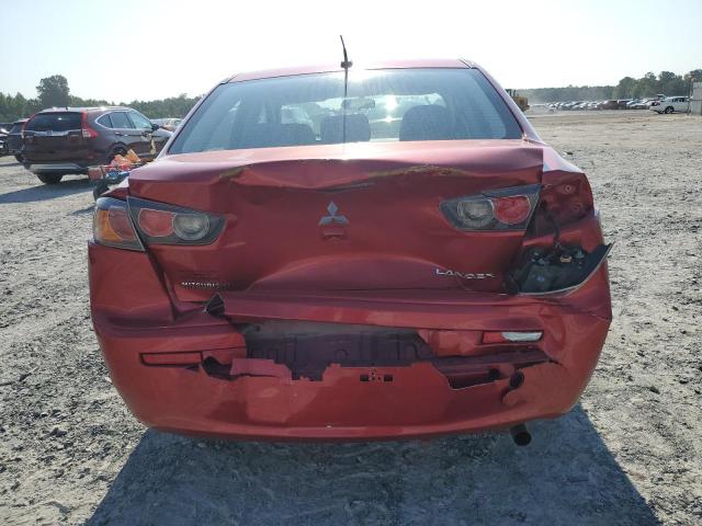 JA32U2FU5GU000466 - 2016 MITSUBISHI LANCER ES RED photo 6