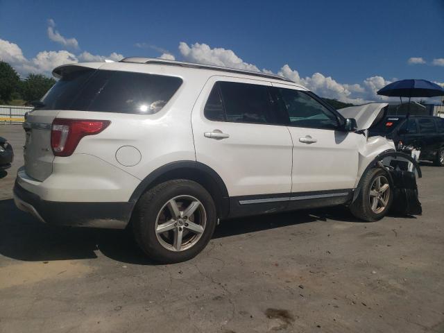 1FM5K8DH9HGD83983 - 2017 FORD EXPLORER XLT Սպիտակ լուսանկար 3