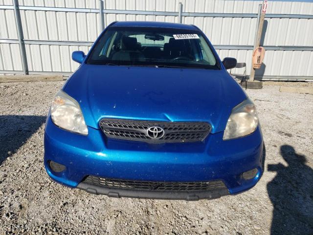 2T1KR32E07C643067 - 2007 TOYOTA COROLLA MA XR BLUE photo 5