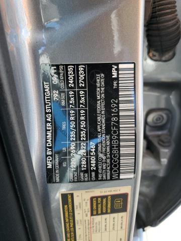 WDCGG8HB9CF781692 - 2012 MERCEDES-BENZ GLK 350 4MATIC GRAY photo 13