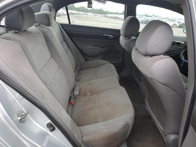 1HGFA16588L075704 - 2008 HONDA CIVIC LX SILVER photo 10