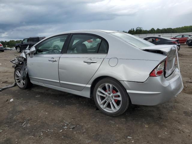 1HGFA16588L075704 - 2008 HONDA CIVIC LX SILVER photo 2