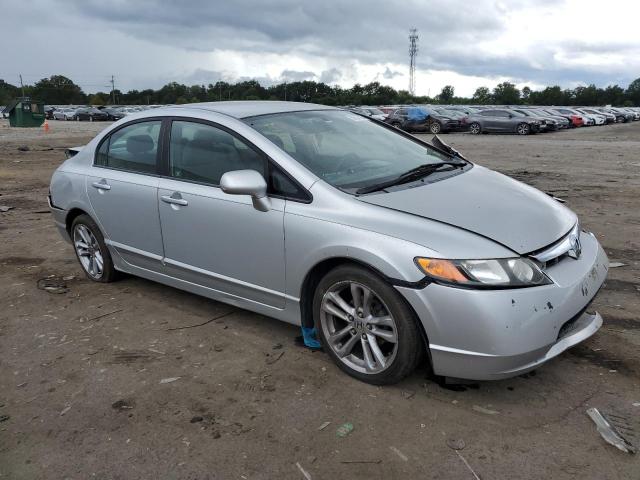 1HGFA16588L075704 - 2008 HONDA CIVIC LX SILVER photo 4