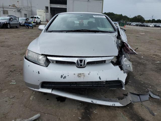 1HGFA16588L075704 - 2008 HONDA CIVIC LX SILVER photo 5