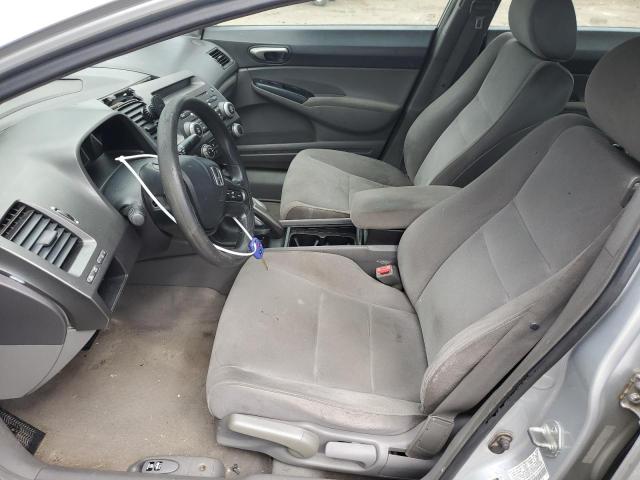 1HGFA16588L075704 - 2008 HONDA CIVIC LX SILVER photo 7
