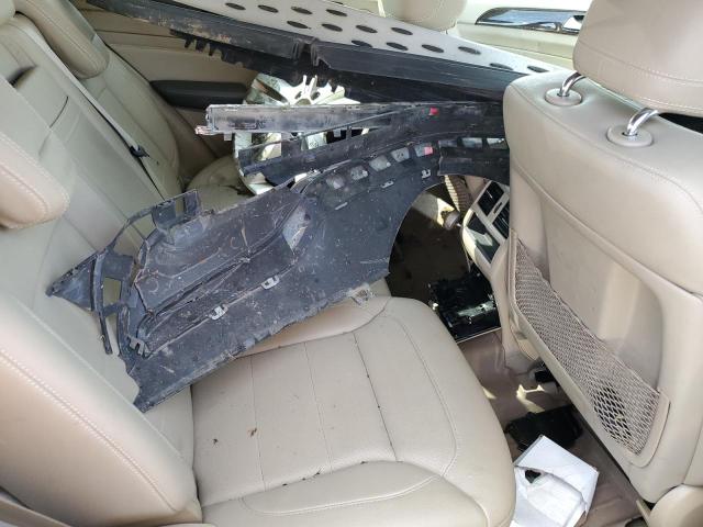 4JGDA5HB6EA316372 - 2014 MERCEDES-BENZ ML 350 4MATIC WHITE photo 11