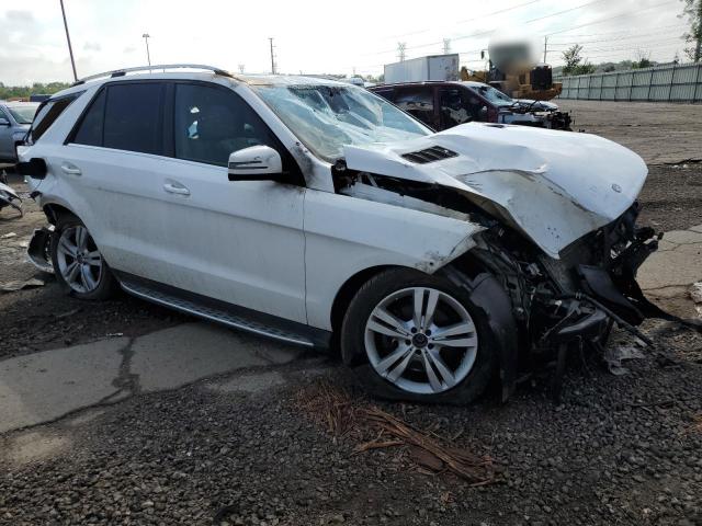4JGDA5HB6EA316372 - 2014 MERCEDES-BENZ ML 350 4MATIC WHITE photo 4