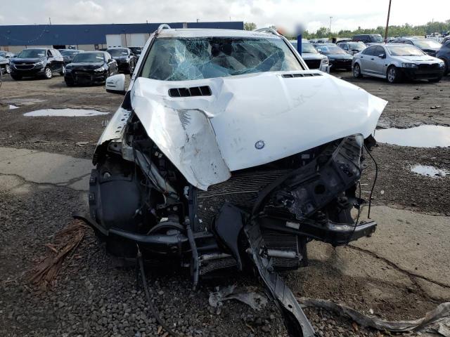 4JGDA5HB6EA316372 - 2014 MERCEDES-BENZ ML 350 4MATIC WHITE photo 5