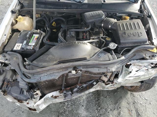 1J4GX48S04C313409 - 2004 JEEP GRAND CHER LAREDO ვერცხლისფერი ფოტო 12