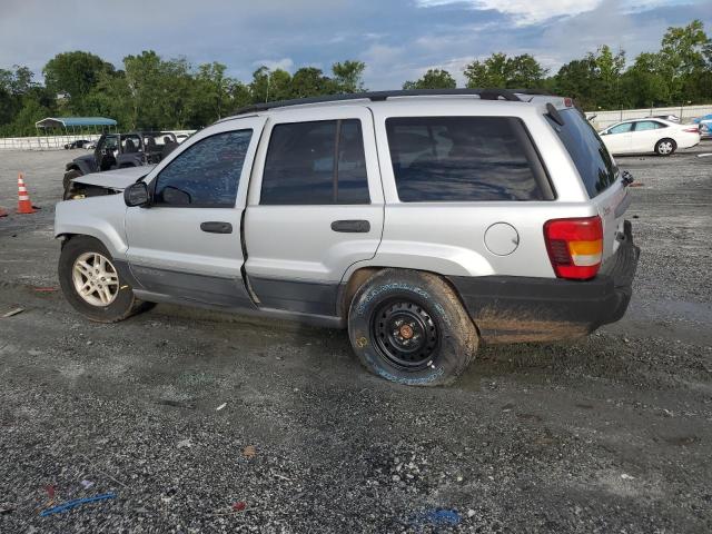 1J4GX48S04C313409 - 2004 JEEP GRAND CHER LAREDO ვერცხლისფერი ფოტო 2