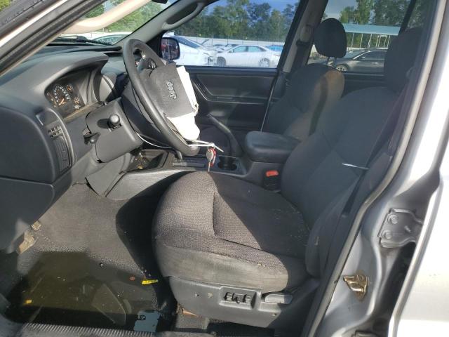 1J4GX48S04C313409 - 2004 JEEP GRAND CHER LAREDO ვერცხლისფერი ფოტო 7