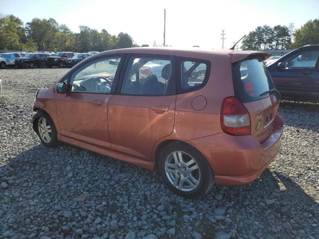 JHMGD38677S023852 - 2007 HONDA FIT S 橙色 照片 2