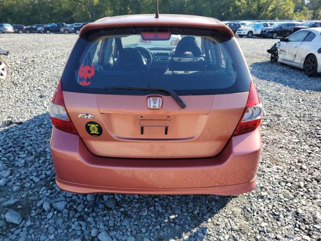 JHMGD38677S023852 - 2007 HONDA FIT S 橙色 照片 6