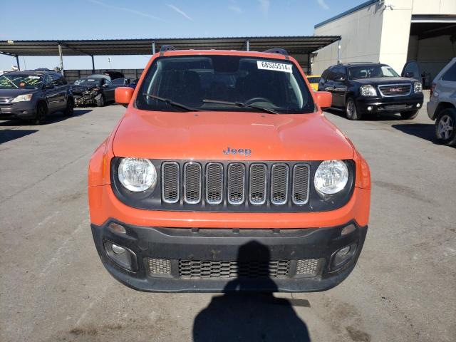 ZACCJABH1JPH71260 - 2018 JEEP RENEGADE LATITUDE ORANGE photo 5