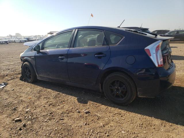JTDKN3DU5E1751752 - 2014 TOYOTA PRIUS BLUE photo 2