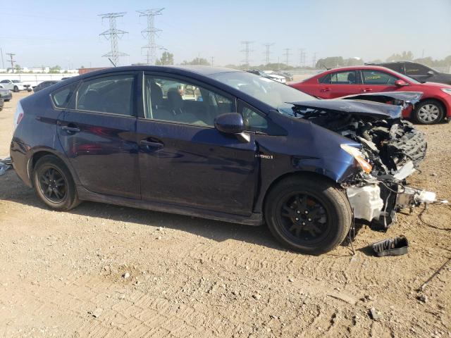 JTDKN3DU5E1751752 - 2014 TOYOTA PRIUS BLUE photo 4