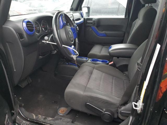 1C4BJWDG0CL235209 - 2012 JEEP WRANGLER U SPORT შავი ფოტო 7