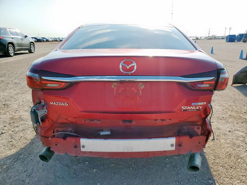 JM1GL1VM2M1608108 - 2021 MAZDA 6 TOURING RED photo 6