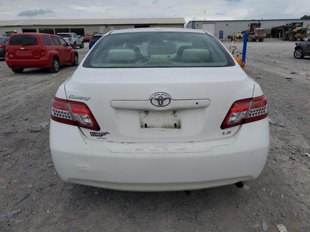 4T4BF3EK9BR202836 - 2011 TOYOTA CAMRY BASE Biały zdjęcie 6