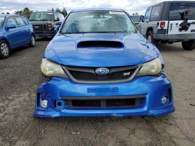 JF1GV8J68BL506782 - 2011 SUBARU IMPREZA WRX STI BLUE photo 5