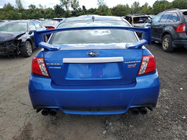 JF1GV8J68BL506782 - 2011 SUBARU IMPREZA WRX STI BLUE photo 6