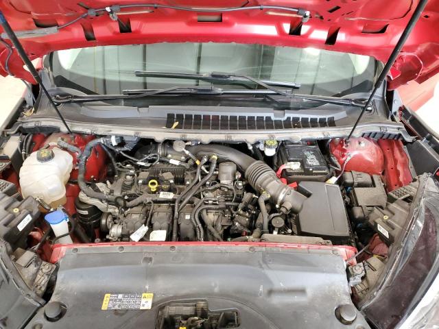 2FMPK4J96MBA58692 - 2021 FORD EDGE SEL RED photo 12