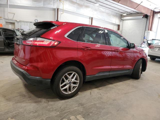 2FMPK4J96MBA58692 - 2021 FORD EDGE SEL RED photo 3