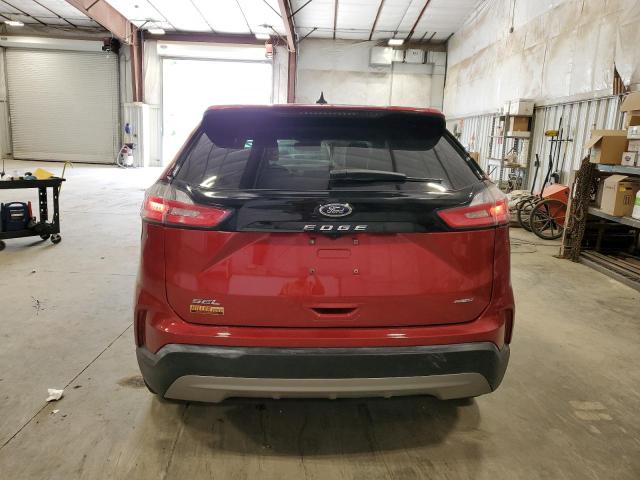 2FMPK4J96MBA58692 - 2021 FORD EDGE SEL RED photo 6